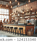 Stylish cafe illustrations | For coffee shops, bakeries, and coffee shops 124153340