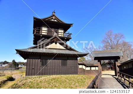 Sakasai Castle, Turret, Ibaraki Prefecture, Medieval Castle, Warring States Period 124153517