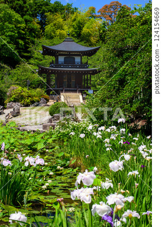 觀宗寺的冰室池和觀音堂 124154669