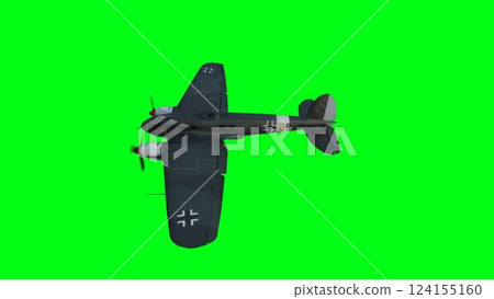 Heinkel He 111. German airliner and medium bomber. World War II. Green screen isolate. 3d rendering. Heinkel He 111. German airliner and medium bomber. World War II. Green screen isolate. 3d rendering. 124155160