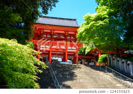 Shiga Otsu Omi Shrine's Tower 124155825
