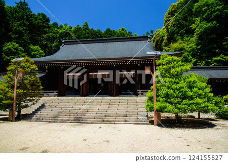 滋賀大津近江神社參拜殿 滋賀大津近江神社參拜殿 124155827