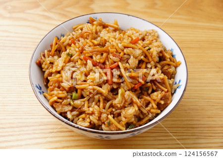 Buckwheat rice 124156567