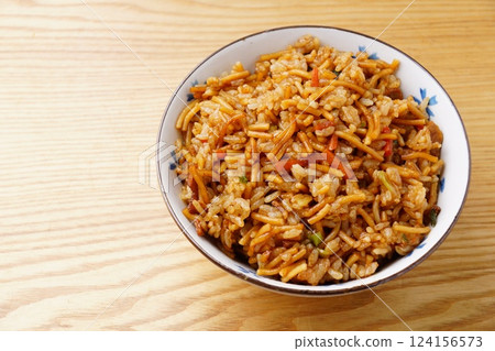 Buckwheat rice 124156573