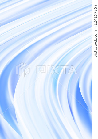 Blue background material, fantasy, gradation, blue, blue. Water image, abstract image 124157555