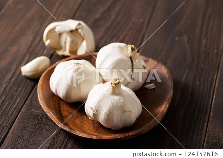 西班牙大蒜 西班牙大蒜 124157616