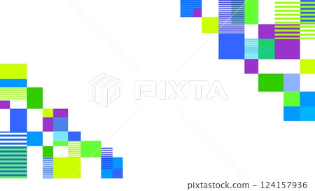 Geometric pattern frame, rectangle, border, white background Geometric pattern frame, rectangle, border, white background 124157936
