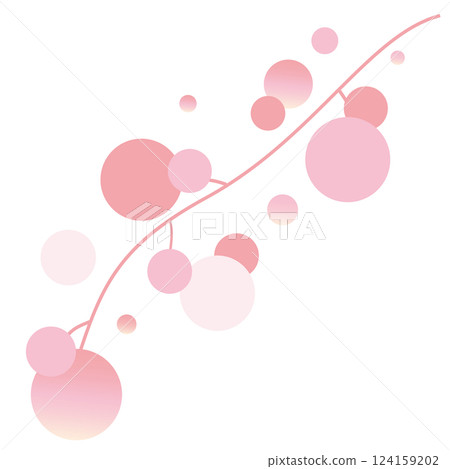 插畫資料：春天的紅葉 124159202