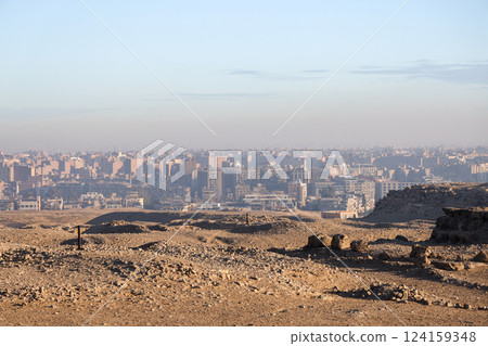 拍攝位於非洲大陸的埃及城市景觀 124159348