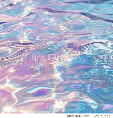 波光粼粼的水面AI影像 波光粼粼的水面AI影像 124159453