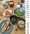 Japanese food that looks delicious 124159673