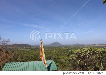 View from Rangiri Dambulla Cave Temple [Sri Lanka] 124159824