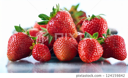 Lots of strawberries 124159842
