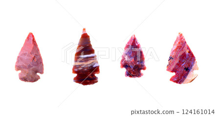 Flint Arrowhead Points 124161014