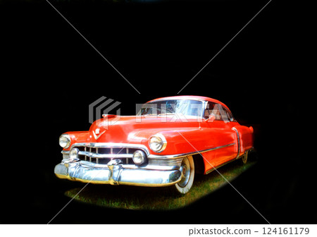 美國經典車凱迪拉克 美國經典車凱迪拉克 124161179