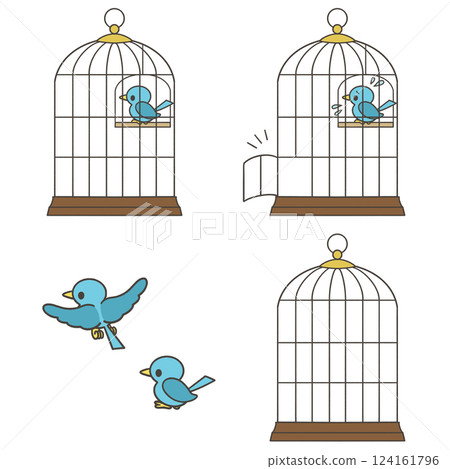 鳥籠套裝 124161796