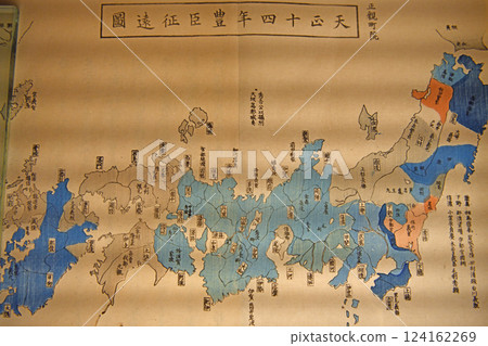 天正十四年：戰國勢力圖 124162269