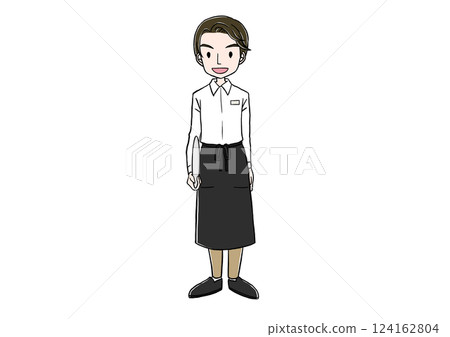 Male clerk 124162804