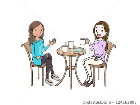 Cafe English Conversation 124162805