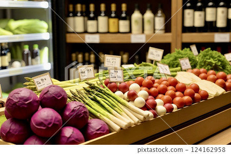 微型豪華熟食店 | 精緻蔬菜區 124162958