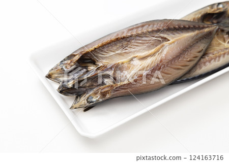Dried mackerel Dried mackerel 124163716