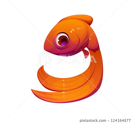 Cartoon underwater font golden fish digit 9 nine. Aquatic wildlife font mathematics figure or number, ocean nature fish isolated vector typeset digit or underwater creature typeface numeral symbol Cartoon underwater font golden fish digit 9 nine. Aquatic wildlife font mathematics figure or number, ocean nature fish isolated vector typeset digit or underwater creature typeface numeral symbol 124164877