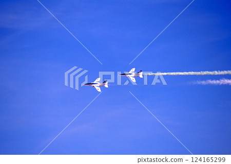 1997 年 4 月 26 日內利斯空軍基地航空展，美國空軍成立 50 週年，藍色衝擊波 124165299