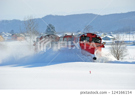 Soya Main Line Kita-Pippu-Ranru JR Hokkaido DE15-2514 (Asahikawa) Regular snow removal train Russell 124166154