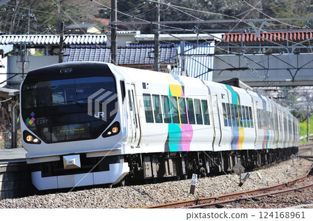 Chuo Main Line Uenohara JR East E257 series M-109 formation (Matsumoto) Azusa Kaiji Chuo Main Line Uenohara JR East E257 series M-109 formation (Matsumoto) Azusa Kaiji 124168961