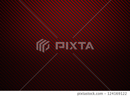 Abstract modern red carbon fiber textured material design for background, wallpaper, graphic design 124169122