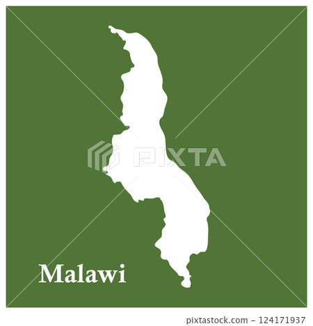 Map of Malawi region 124171937