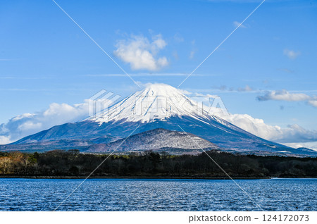 Mount Fuji and Lake 124172073