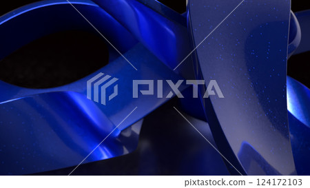The Blue Abstract image for Abstract Background  3d Rendering. 124172103