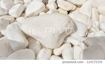Pure White Pebbles Aesthetic Background Pure White Pebbles Aesthetic Background 124172335