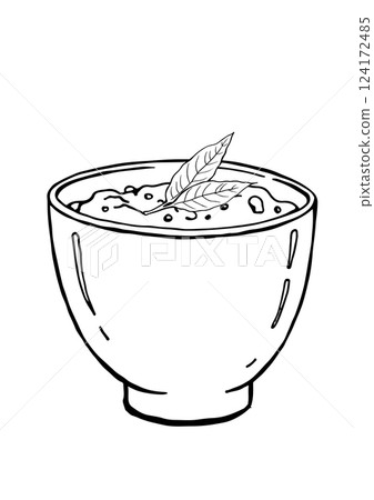 cap vector sketch cap vector sketch 124172485