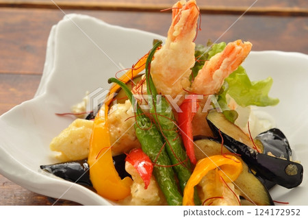 炸蝦天婦羅 & 炸蔬菜天婦羅 02 124172952