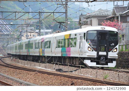 Chuo Main Line Uenohara JR East E257 series M-108 formation (Matsumoto) Azusa Kaiji 124172990