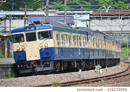 中央幹線上野原JR東日本115系列M6編組(豐田) 中央幹線上野原JR東日本115系列M6編組(豐田) 124173048