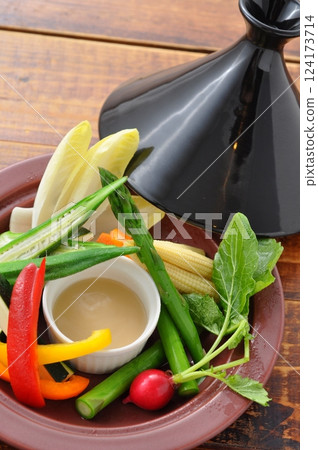 Steamed vegetables 01 Steamed vegetables 01 124173714
