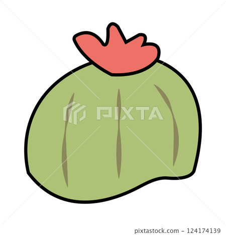 Isolated cactus mexican vector illustration 124174139