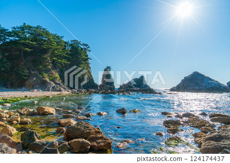 Early summer coast 124174437