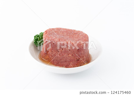 Corned beef served on a plate Corned beef served on a plate 124175460