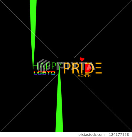 Happy Pride Month LGBTQ 124177358