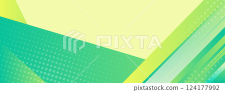 Pong geometric green gradient background pattern frame 124177992
