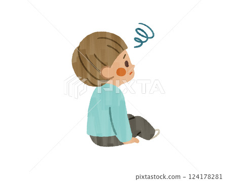 Child in trouble - Gash Child in trouble - Gash 124178281