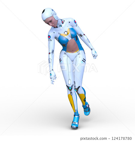 Women's cyborg 124178780