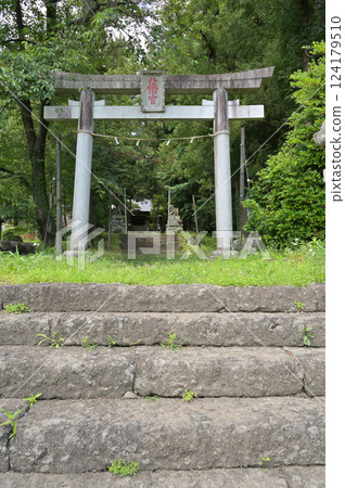 Walking around Matsuida-shuku on the Nakasendo road: Matsuida Hachimangu Shrine, Matsuida-cho, Annaka city Walking around Matsuida-shuku on the Nakasendo road: Matsuida Hachimangu Shrine, Matsuida-cho, Annaka city 124179510