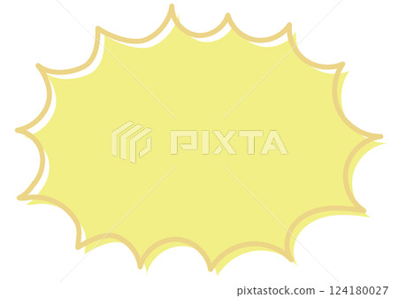 彈出鋸齒狀的對話泡泡 彈出鋸齒狀的對話泡泡 124180027