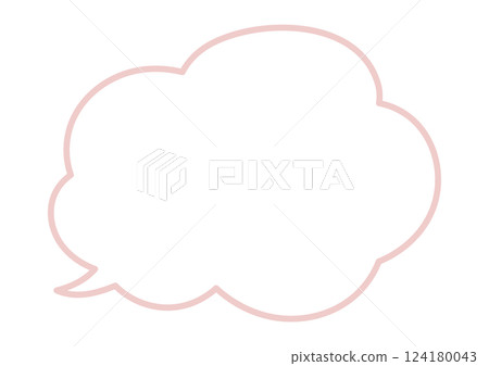 簡單蓬鬆的講話泡泡 簡單蓬鬆的講話泡泡 124180043