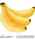 A bunch of banana 124180290